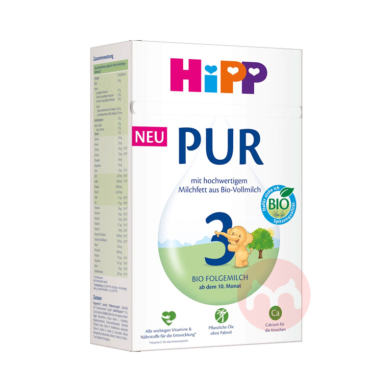 HiPP �¹�ϲ���л�Ӥ�׶��̷�3�� 10�������� 500g �¹�����ԭ��