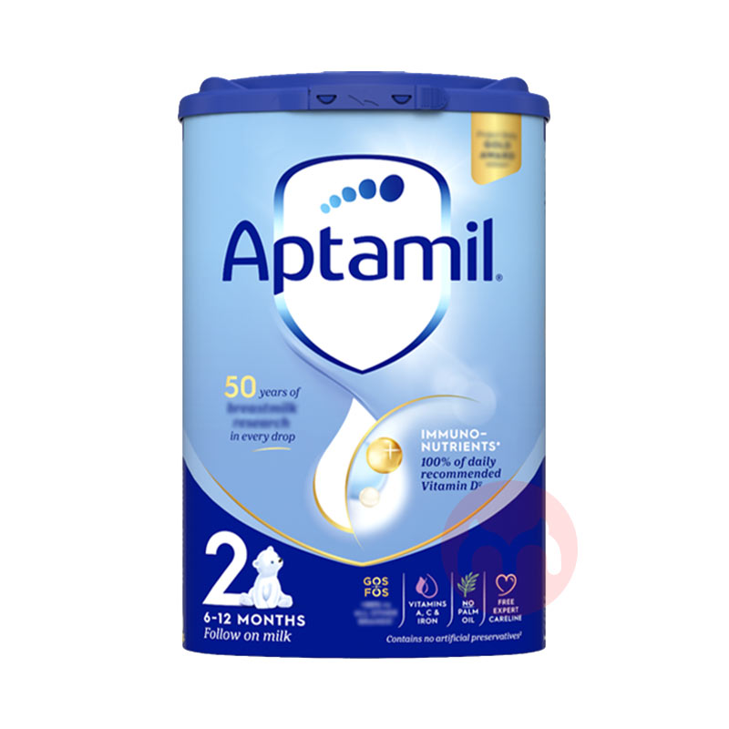 Aptamil Ӣ��������Ӥ�׶��̷�2�� 6-12���� 800g Ӣ������ԭ��