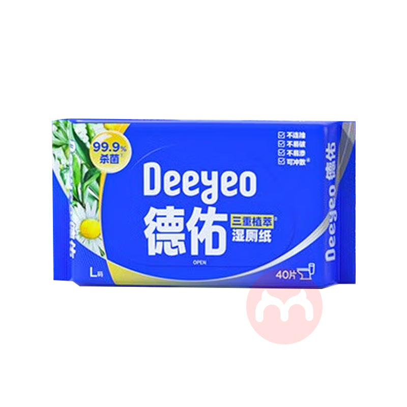 Deeyeo ��������ֲ��ʪ��ֽ������ 10Ƭ*20��