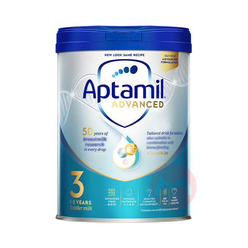 Aptamil Ӣ���������׽��Ӥ�׶��䷽�̷�3�� 1������ 800g ���Ȿ��ԭ��