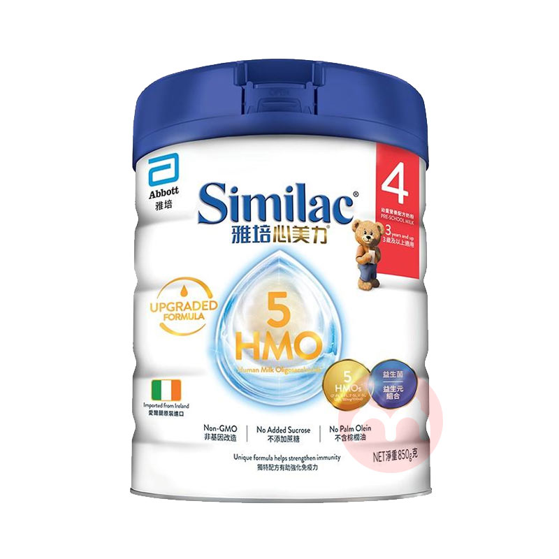 Abbott �۰�����������5HMOӤ�׶��䷽�̷�4�� 3-5�� 850g ���Ȿ��ԭ��