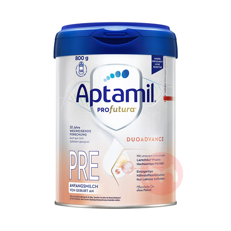 ����΢ĥ��Aptamil �¹��������׽��˫��HMOӤ�׶��̷�pre�� 0-6���� 800g �¹�����ԭ��