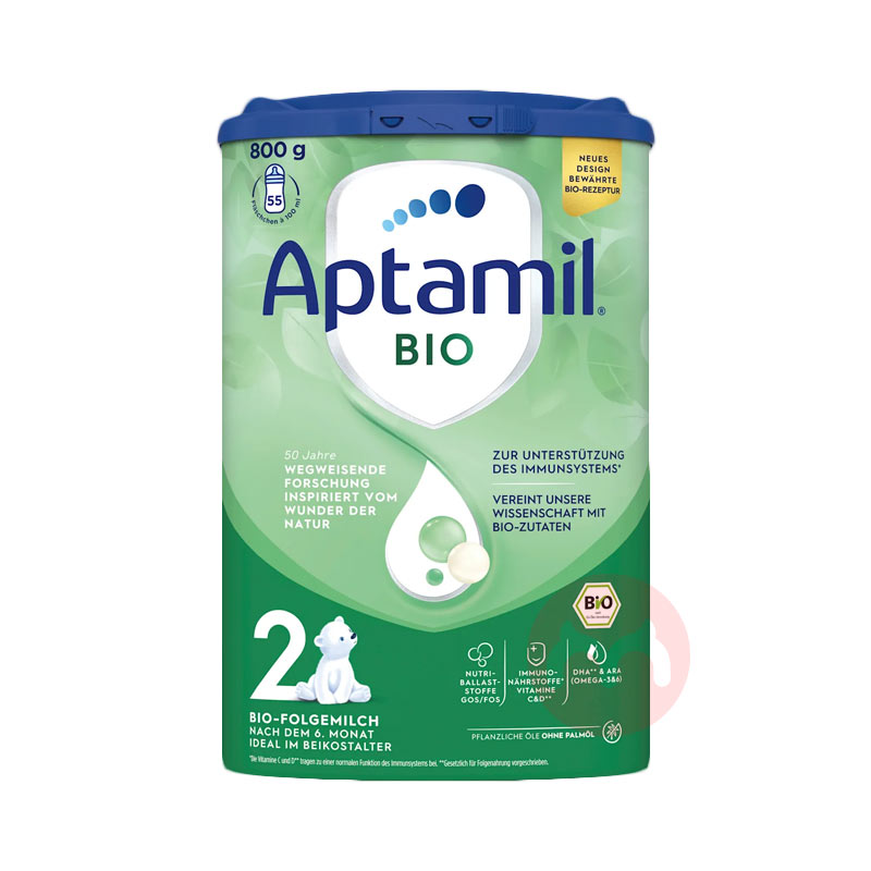 Aptamil �¹��������л�Ӥ���̷�2�� 6�������� 800g �¹�����ԭ��