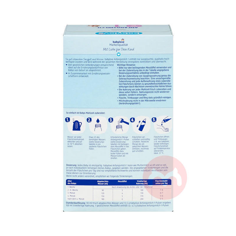 Babylove �¹�BabyloveӤ���̷�1�� 0�������� 500g �¹�����ԭ��