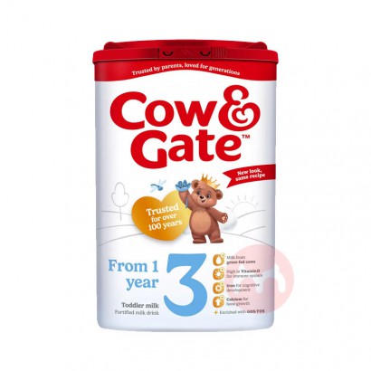 Cow&Gate Ӣ��ţ��Ӥ�׶��̷�3�� 1������ 800g Ӣ������...