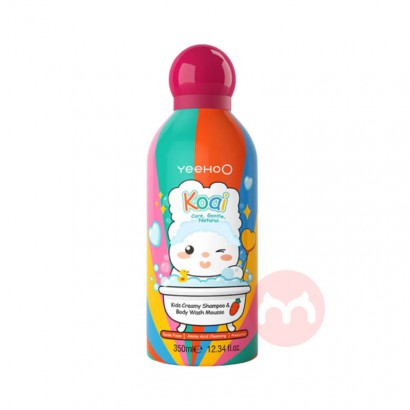 YEEHOO Ӣ�϶�ͯ����ϴ����ԡ����һ 350ml ��ݮζ