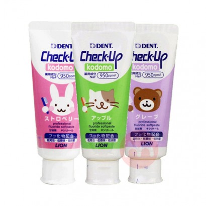 LION �ձ�ʨ��Check up��ͯ�������� 60g ƻ�� ���Ȿ��...