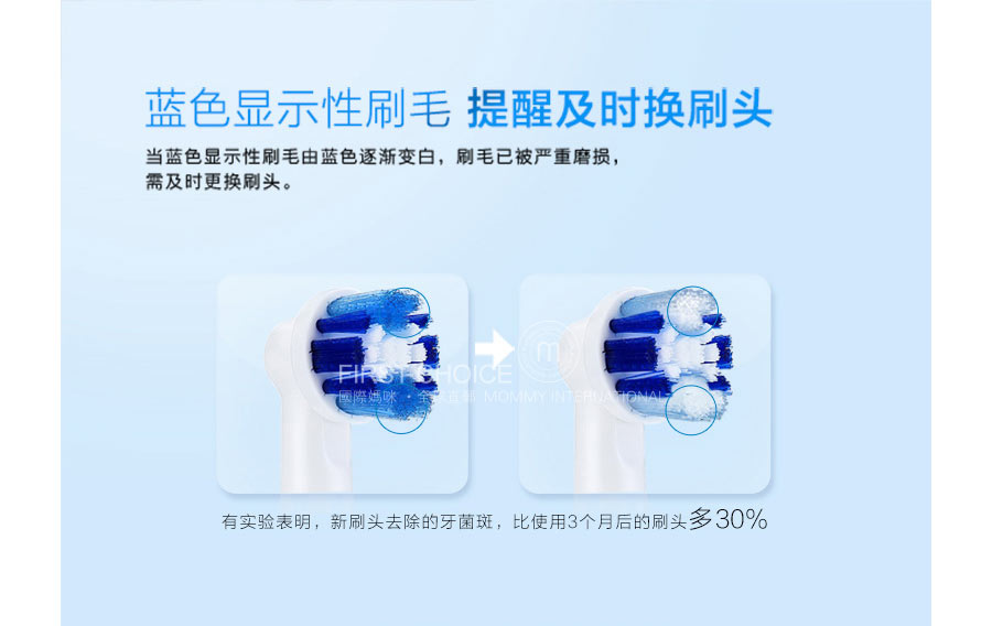 BRAUN ¹oral-bŷB EB20-4׼ȷ綯ˢͷ Ȿԭ