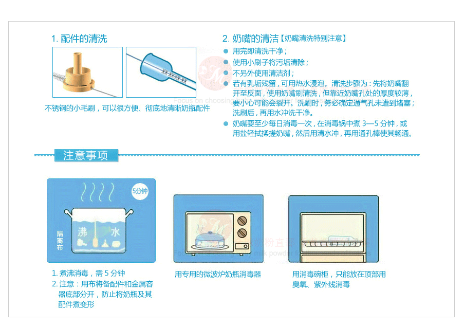 Dr Brown`s 美国布朗博士宽口PP奶瓶 240ml 0-3个月 海外本土原版